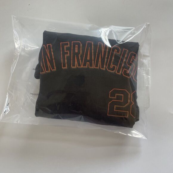 San‎ Francisco Giants POSEY T-Shirt MLB Kids Youth Boys Size Large Tee #28 - Picture 9 of 9
